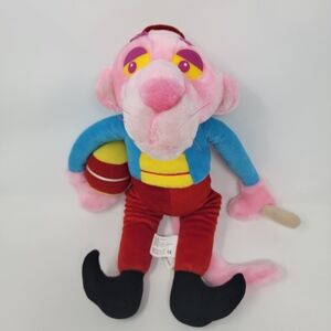 Vintage Pink Panther Circus Monkey Outfit Plush Kuddle Me Toys 16"